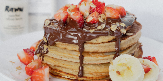 Recipe: Oat Pancakes | RAWW Cosmetics | Blog Banner