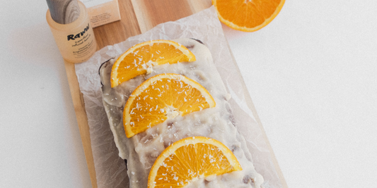 Recipe: Orange Loaf | RAWW Cosmetics | Blog Banner