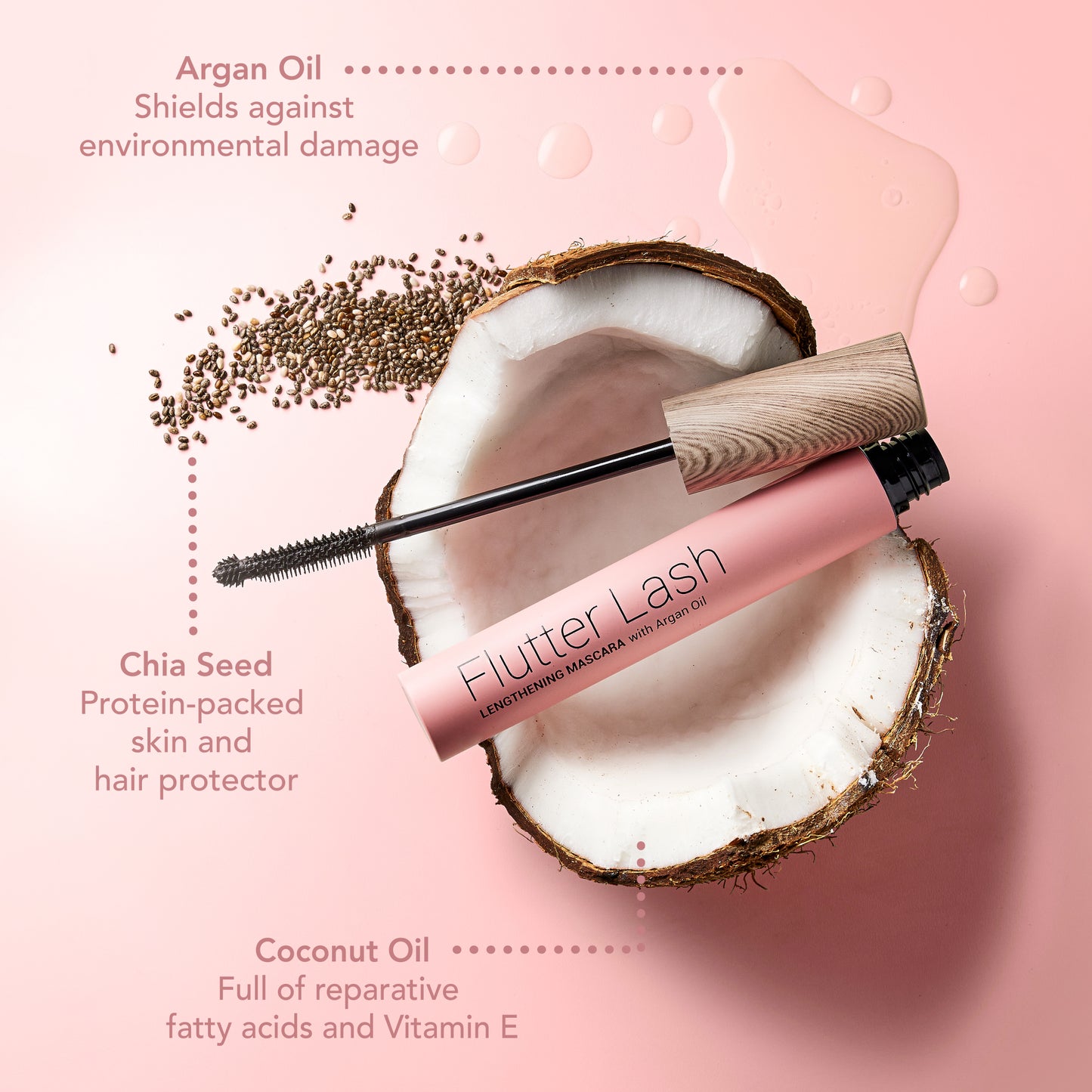 Flutter Lash Lengthening Mascara with Argan Oil