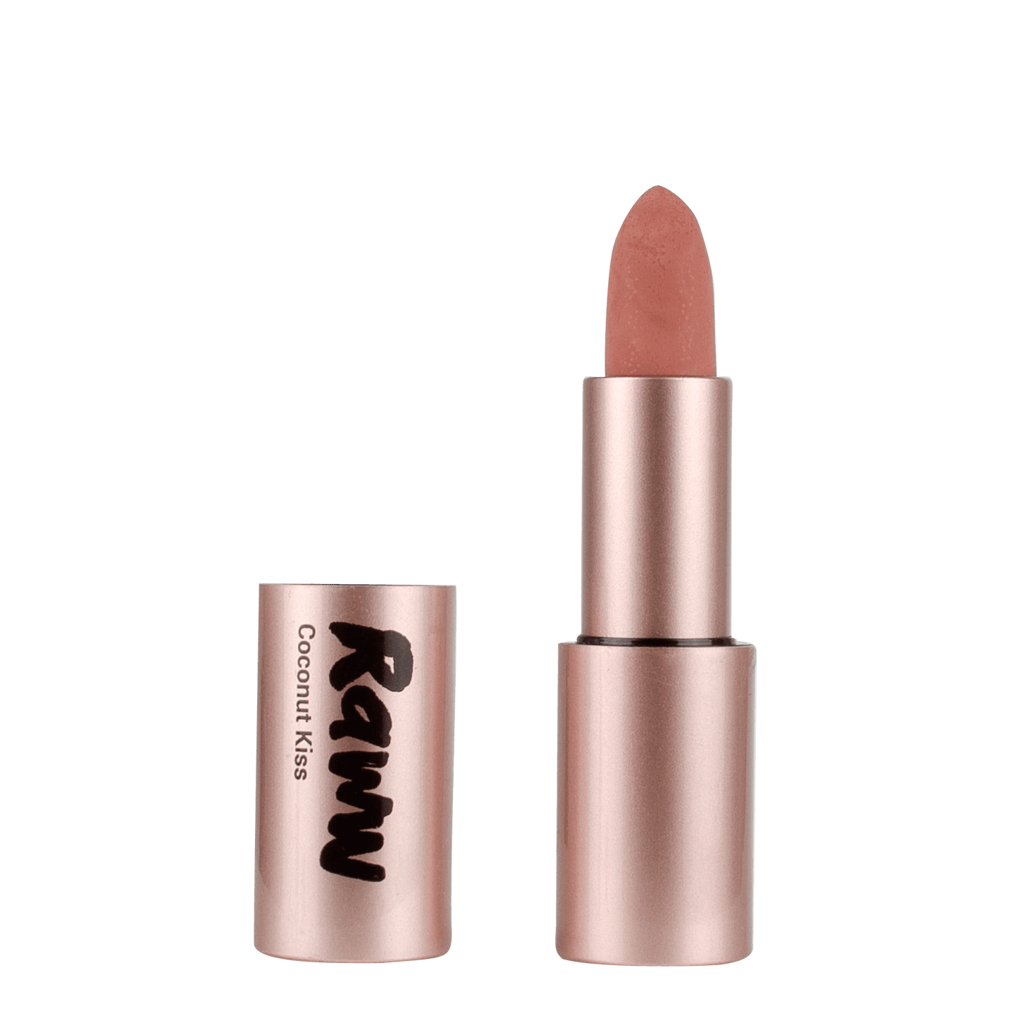 Coconut Kiss Lipstick (Angelic Almond) | RAWW Cosmetics | 01