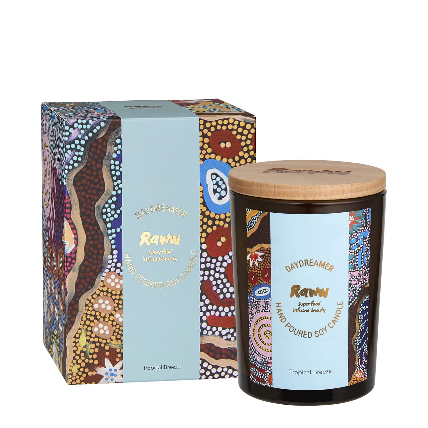 Daydreamer Soy Candle (Tropical Breeze) | RAWW Cosmetics | 01