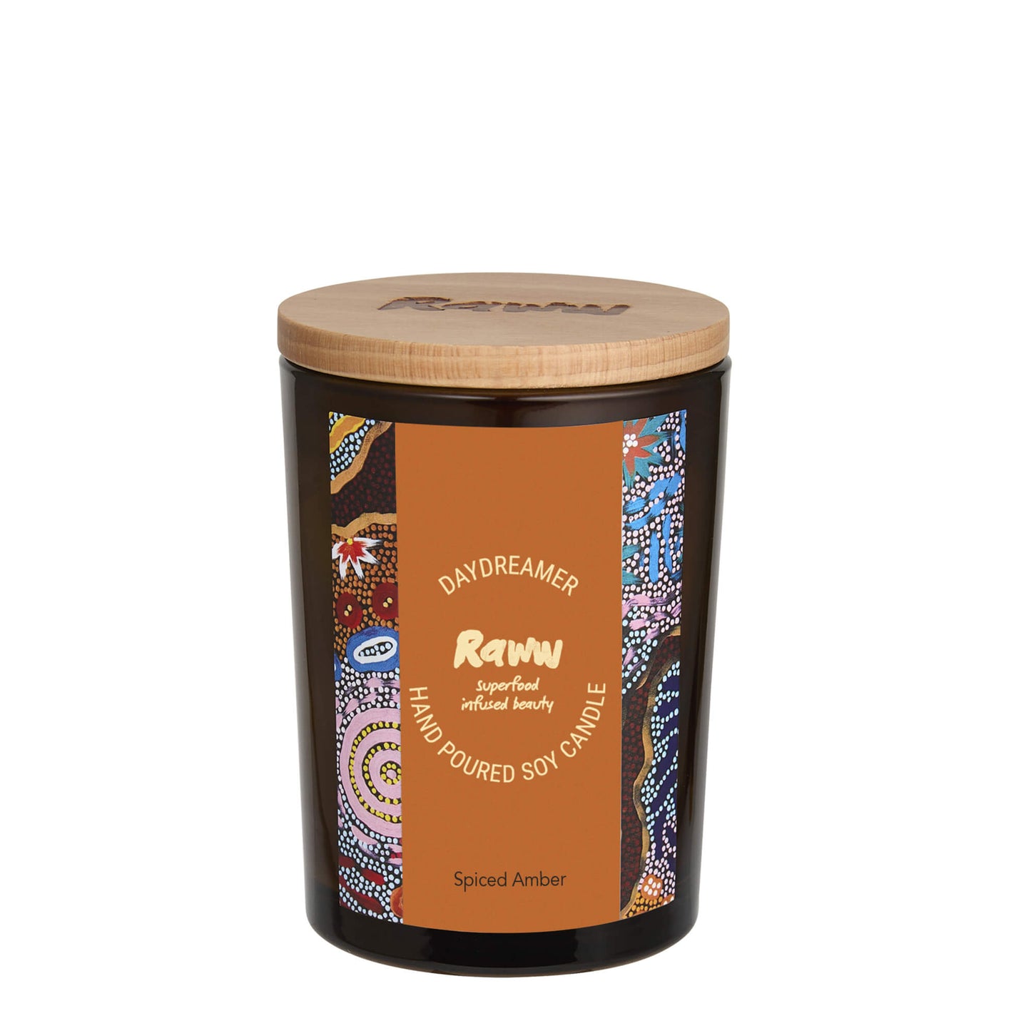 Daydreamer Soy Candle (Spiced Amber) | RAWW Cosmetics | 03