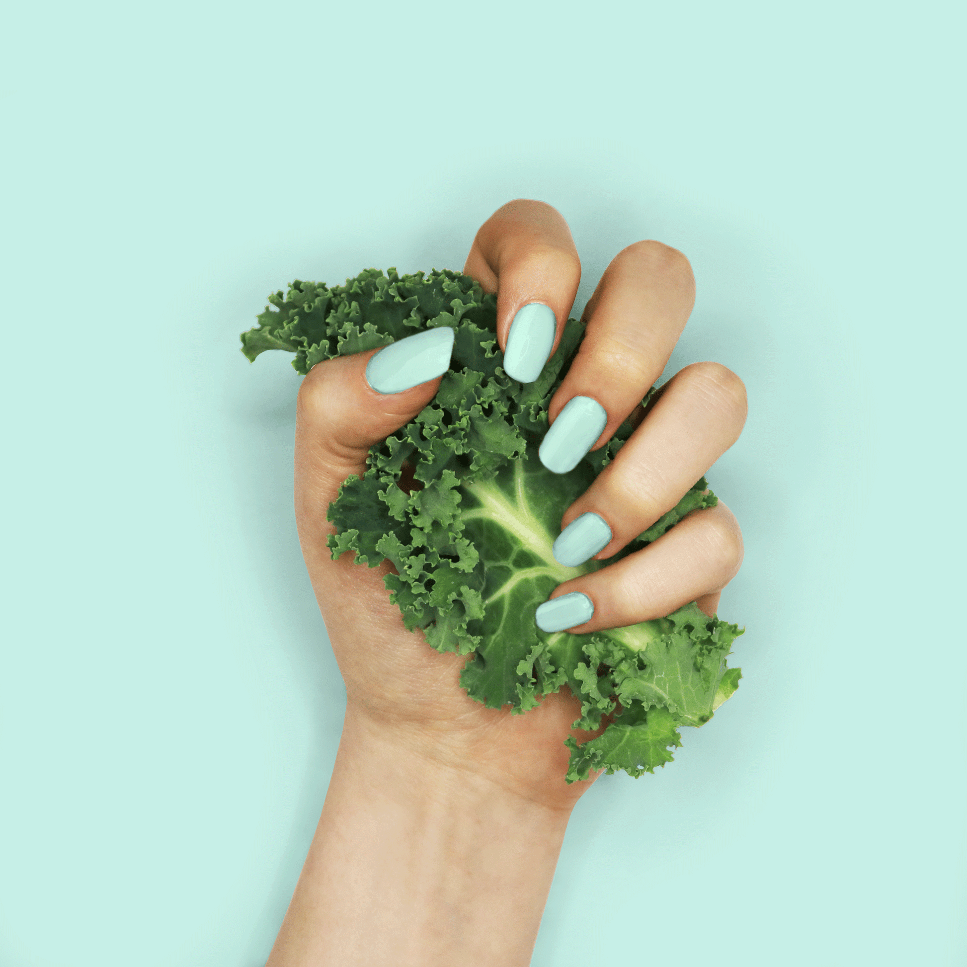 Kale'D It Nail Lacquer (It's Mint To Be!) | RAWW Cosmetics | Swatch