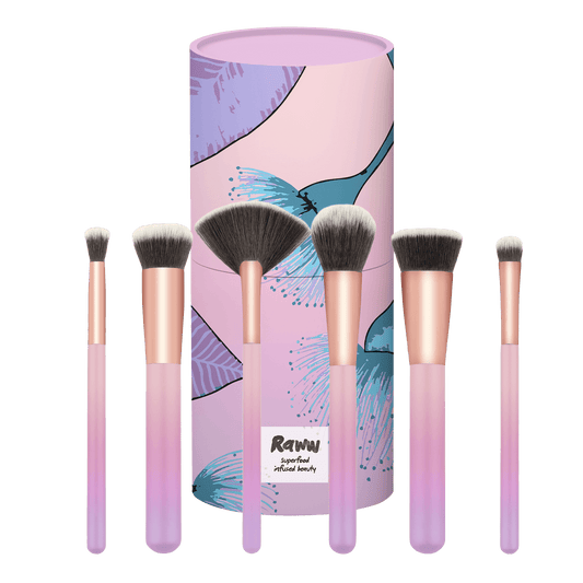 6 Piece Brush Set | RAWW Cosmetics | 03