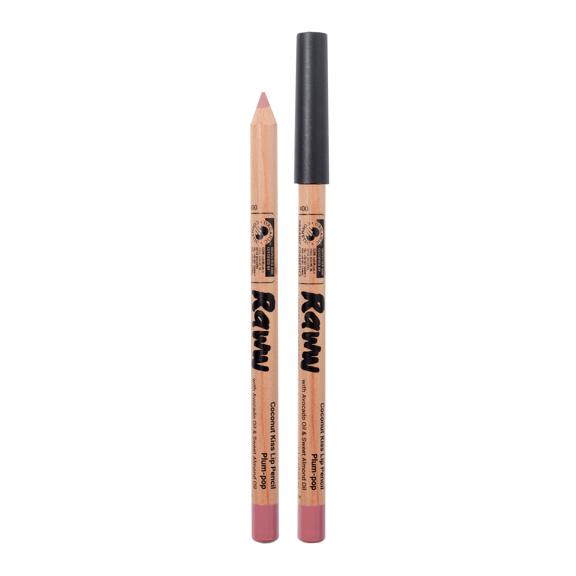 Coconut Kiss Lip Pencil (Plum Pop) | RAWW Cosmetics | 01