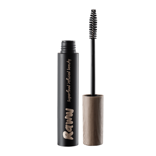 Moringa Lash Impact Defining Mascara (Carbon) | RAWW Cosmetics | 01