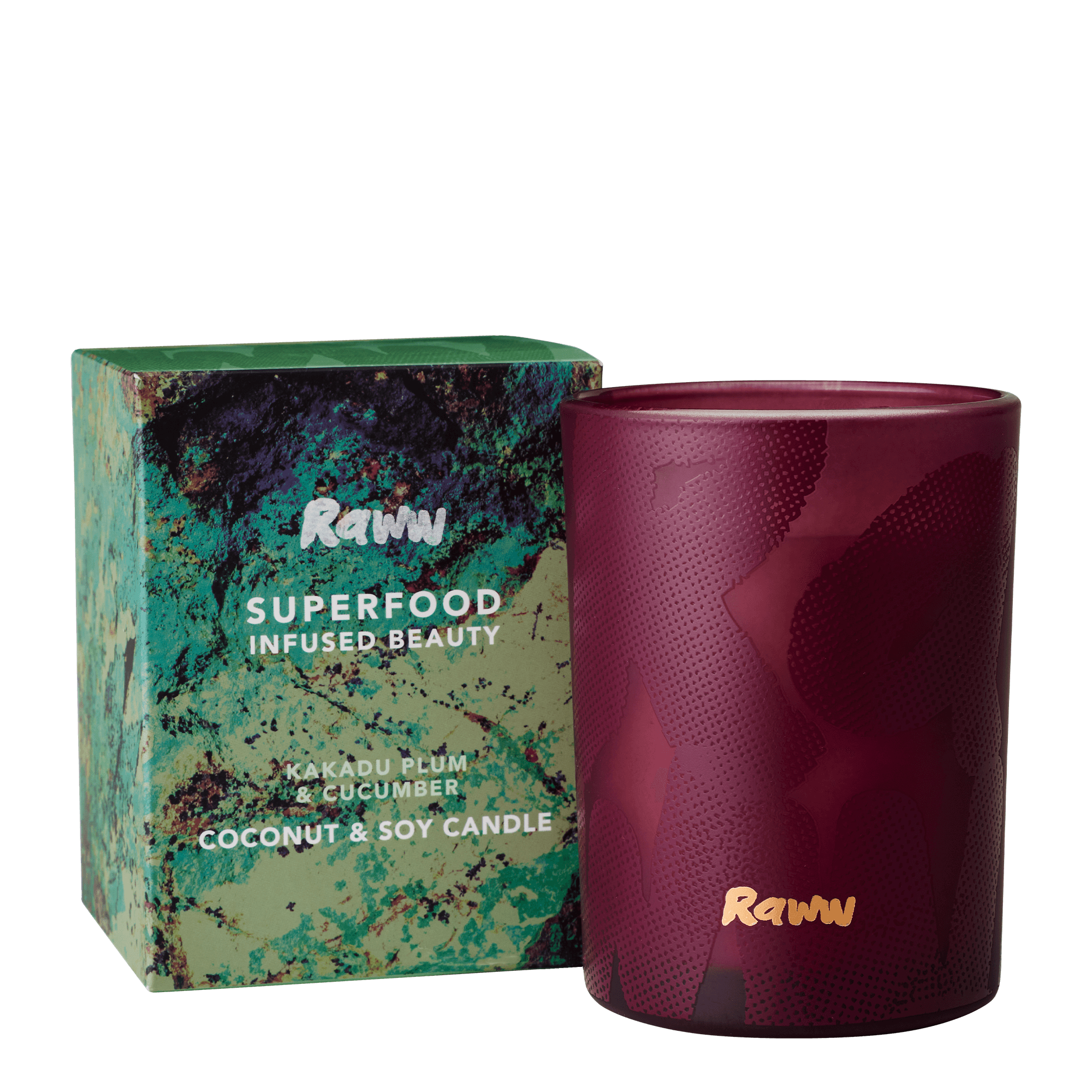 Scented Soy Candle (Kakadu Plum & Cucumber)