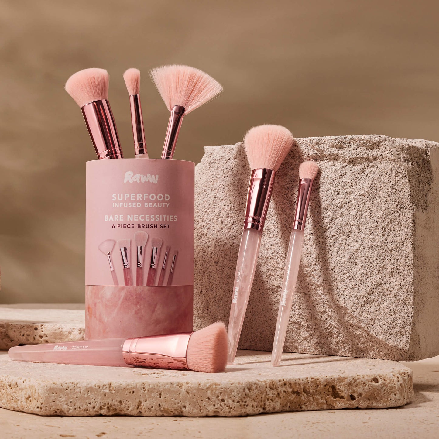 Bare Necessities Makeup Brush Set