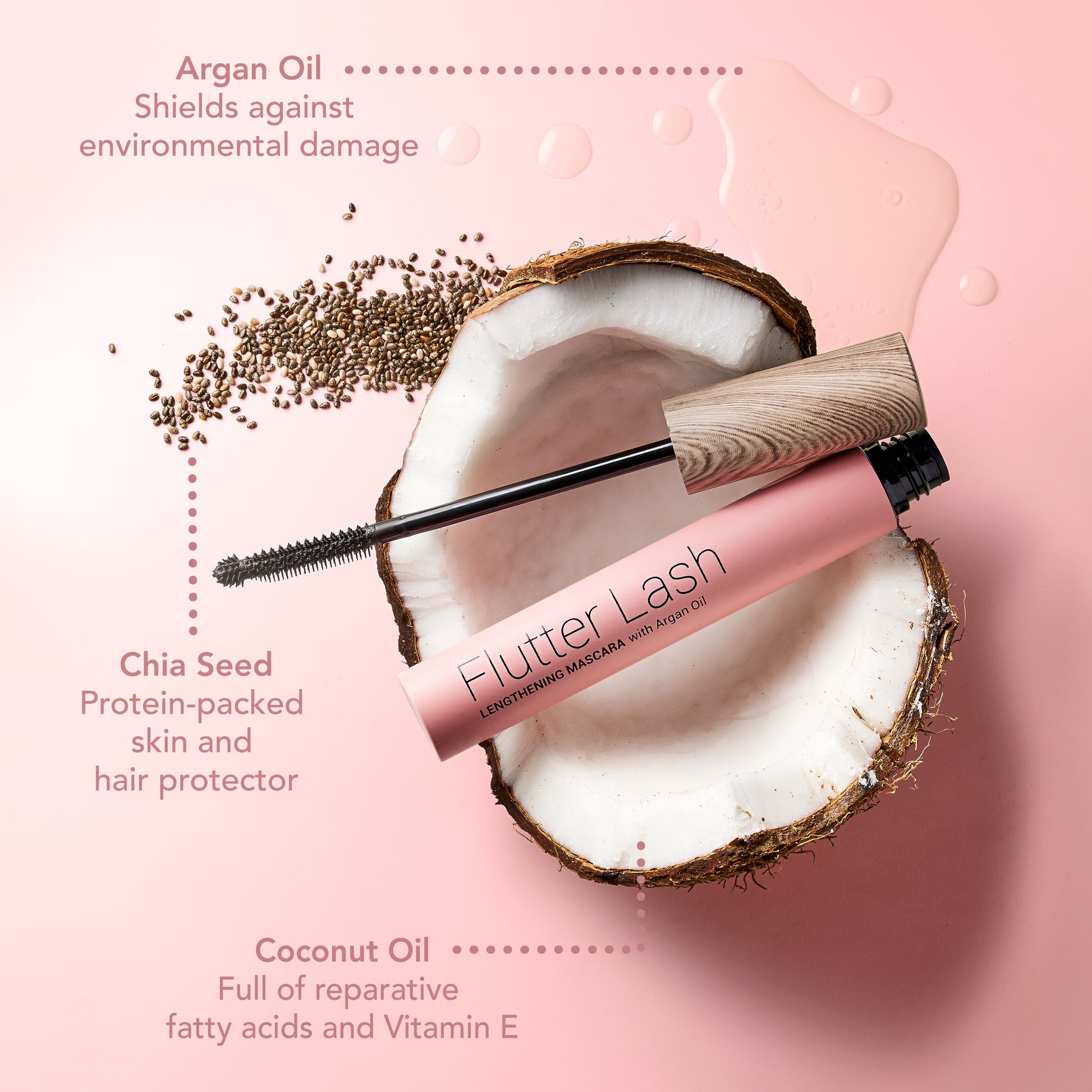 Flutter Lash Lengthening Mascara with Argan Oil