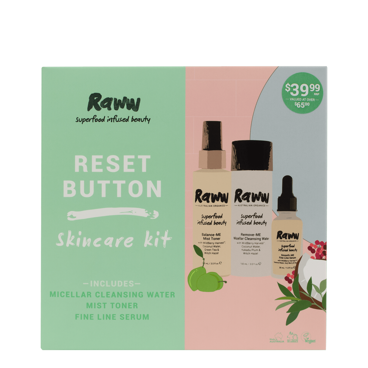Reset Button Skincare Kit | 02
