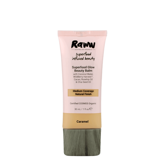 Superfood Glow Beauty Balm (Caramel) | RAWW Cosmetics | 01