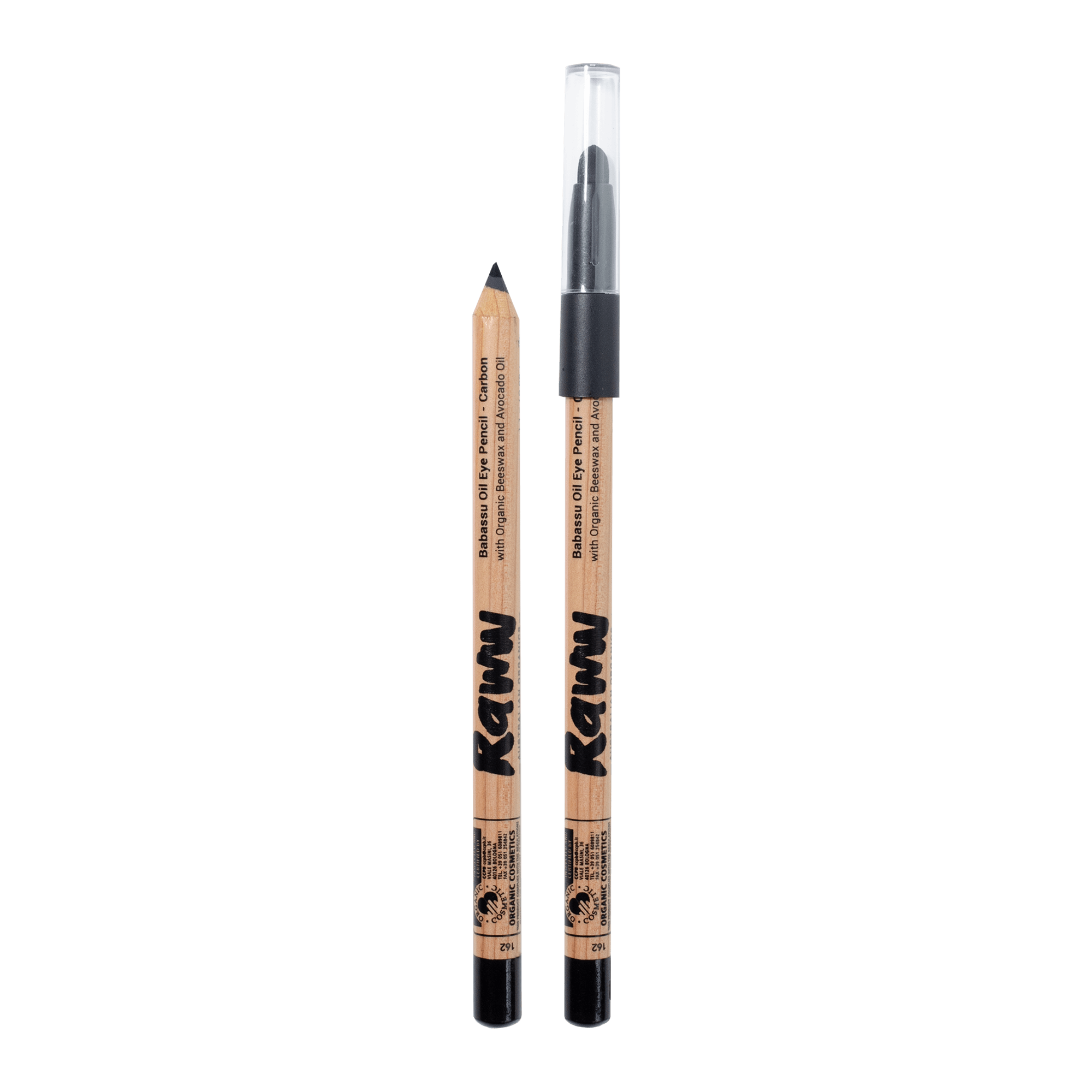Babassu Oil Eye Pencil (Carbon Black) | RAWW Cosmetics | 01