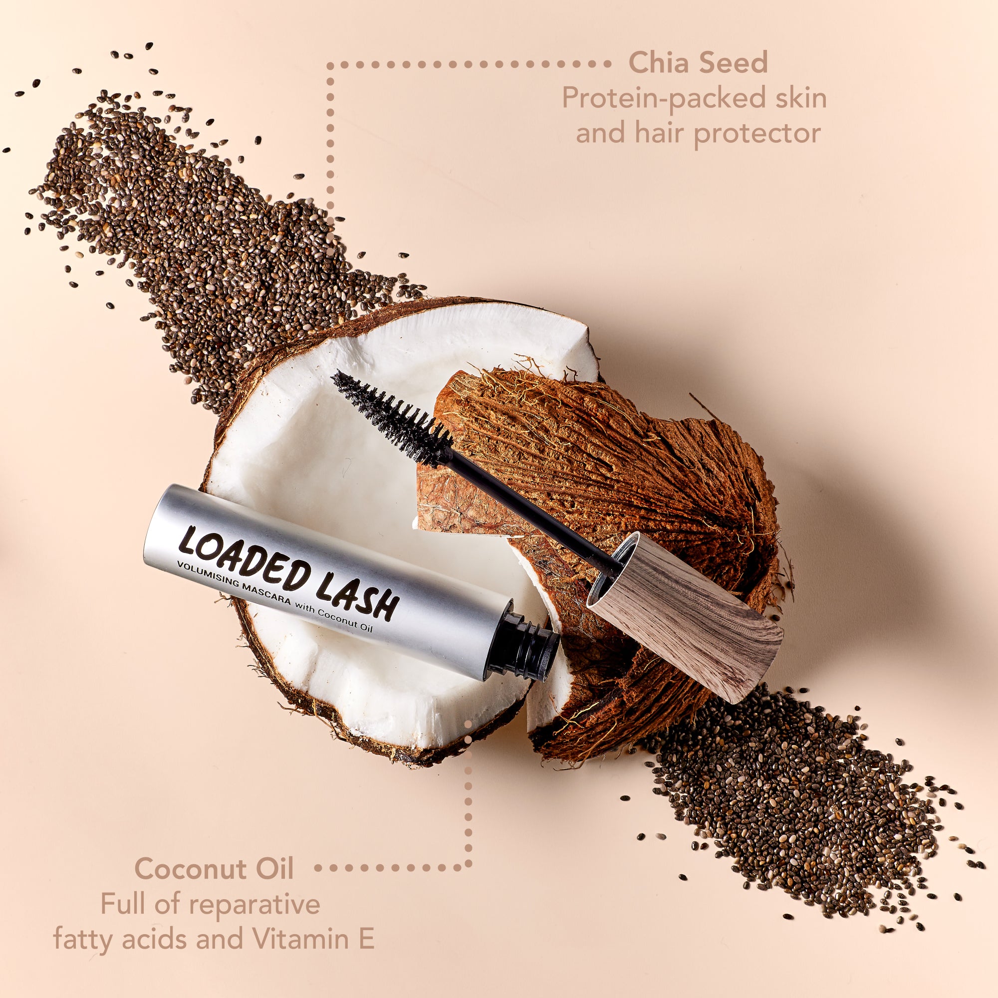Loaded Lash Volume Mascara with Coconut Oil