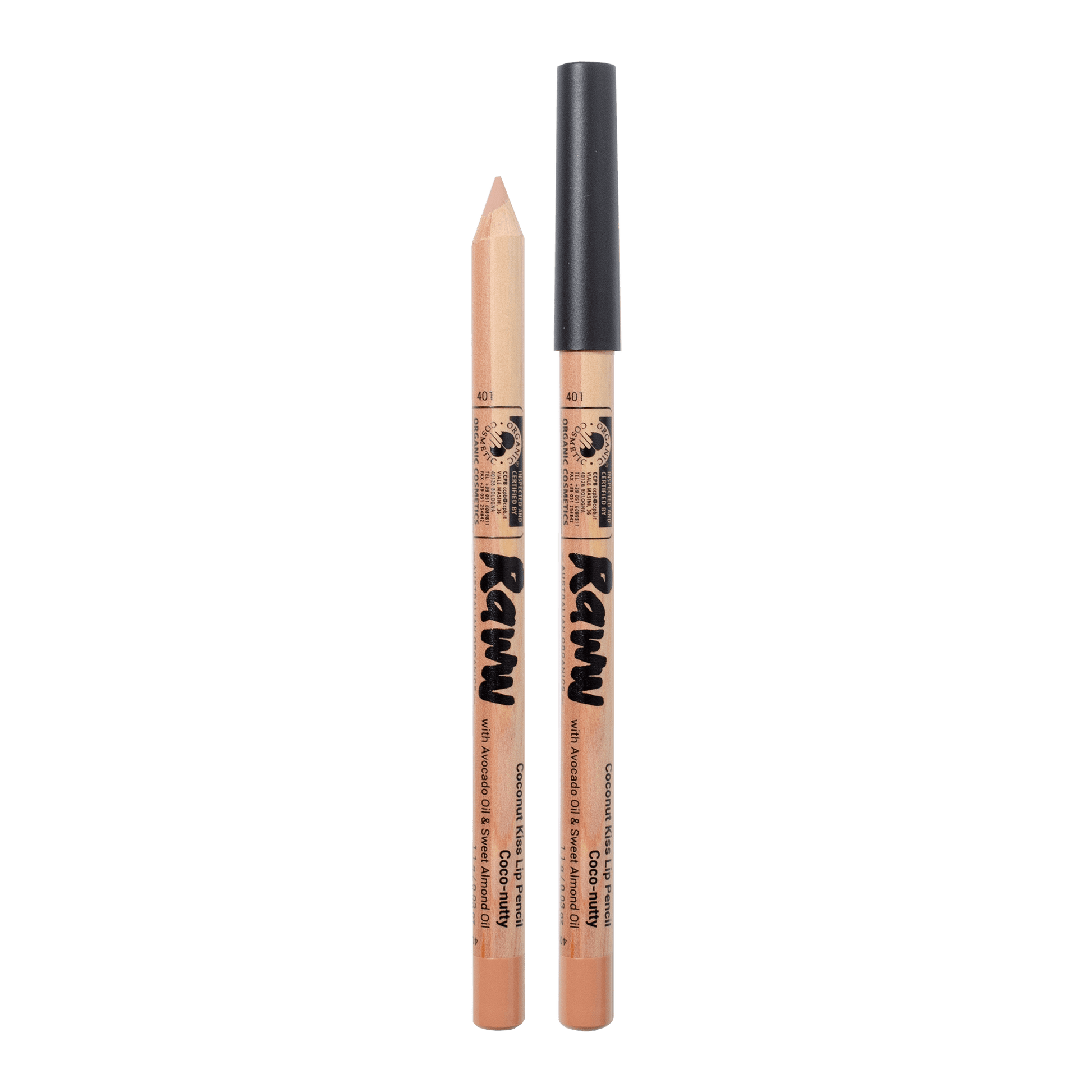 Coconut Kiss Lip Pencil (Coco-Nutty) | RAWW Cosmetics | 01