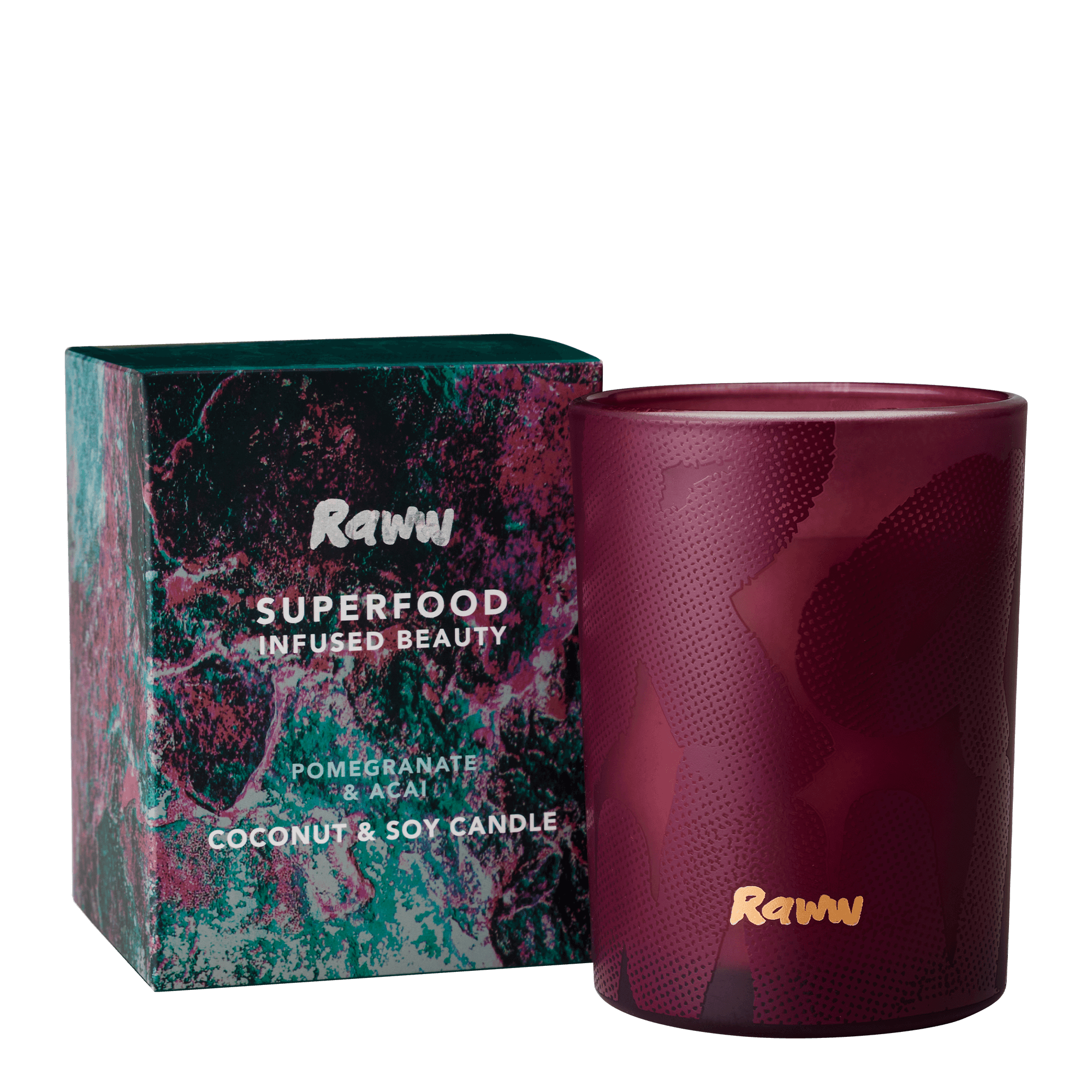 Scented Soy Candle (Pomegranate & Acai)