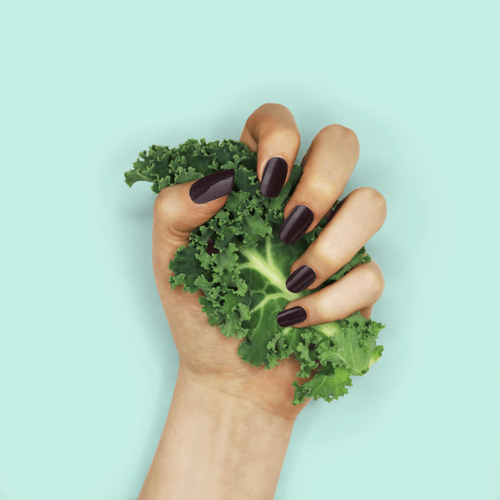Kale'D It Nail Lacquer (Healthy Is The New Black) | RAWW Cosmetics | Swatch