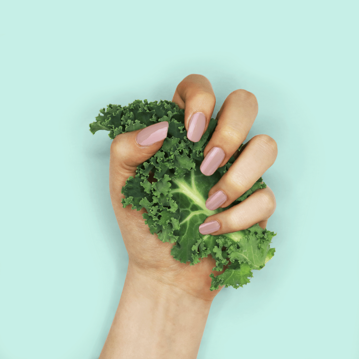 Kale'D It Nail Lacquer (A La'Natural) | RAWW Cosmetics | Swatch