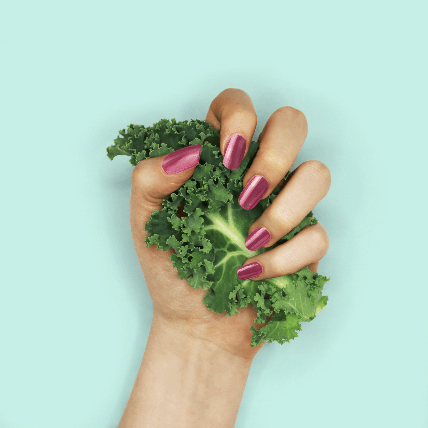 Kale'D It Nail Lacquer (Plummed Out) | RAWW Cosmetics | Swatch