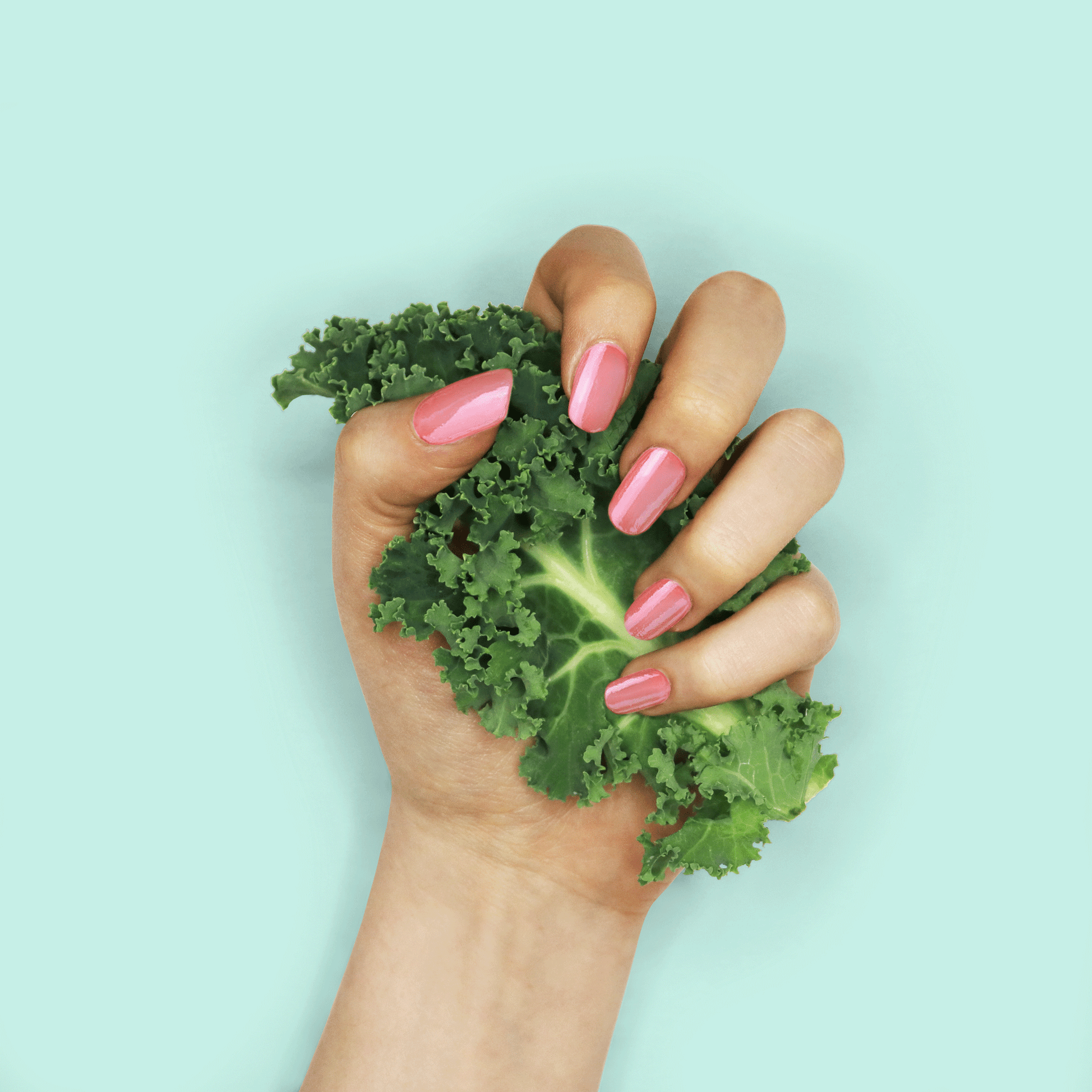 Kale'D It Nail Lacquer (Guava Outta Here) | RAWW Cosmetics | Swatch